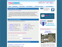 Tablet Screenshot of pinkchoice.com